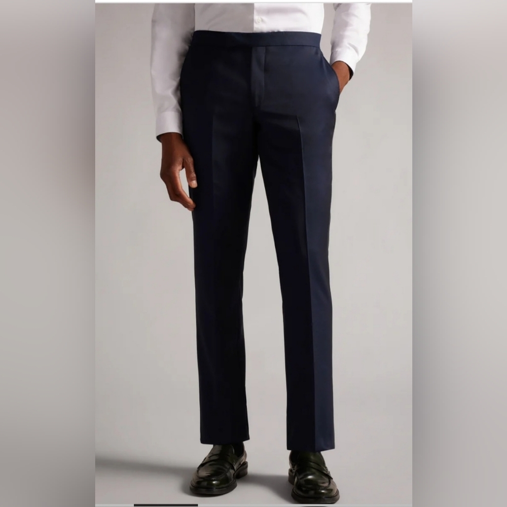 ted baker josh tuxedo ct color purple size 31R